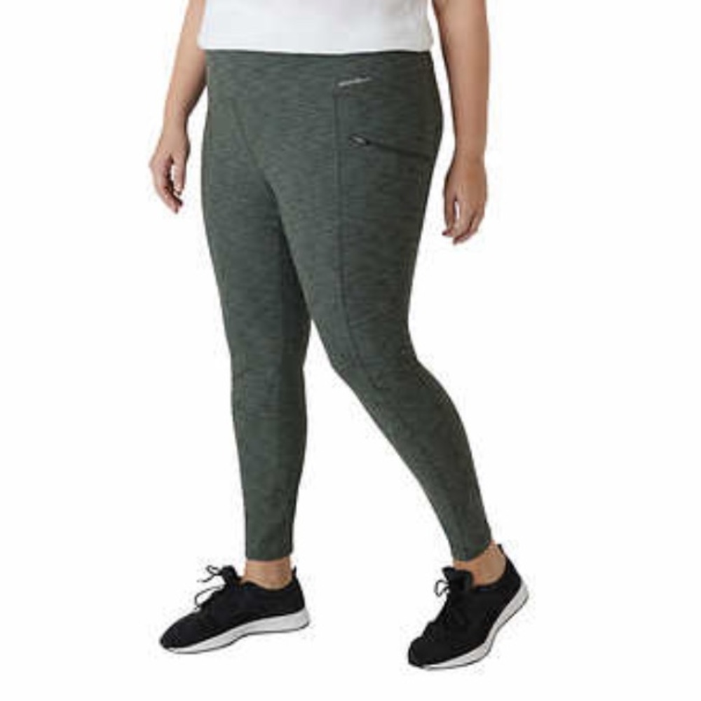 NWT Eddie Bauer Women’s Trail High-Rise Legging XXL in Green